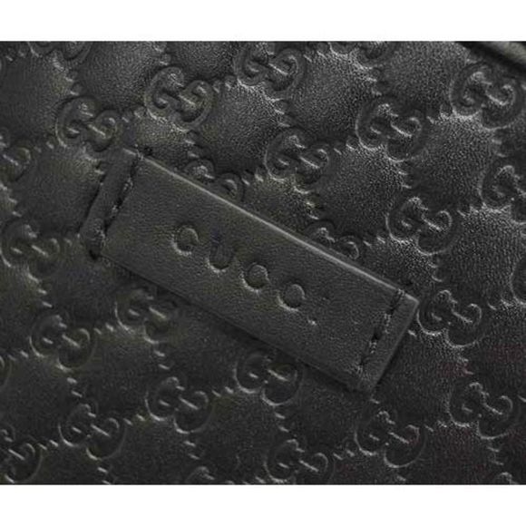 Gucci Bag 2way Handbag Small Shoulder Micro Gucci Sima Black Outlet - Picture 5 of 10